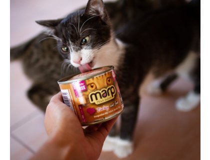 Marp Turkey konzerva pro kočky s krůtou 200g