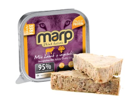 Marp Mix vanička pro psy jehně+zelenina 100g
