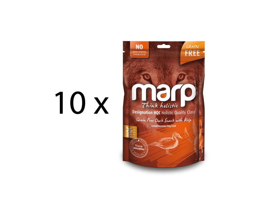 Marp Holistic – Kachní pamlsky s kelpou bez obilovin 10x150g