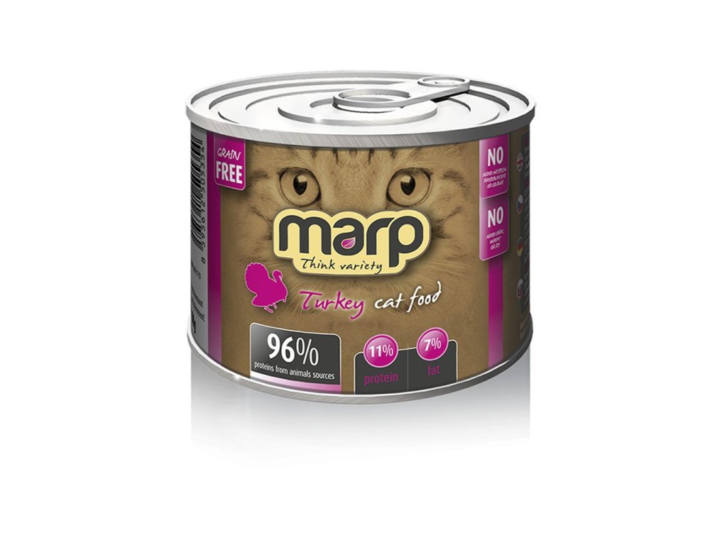Marp Variety Turkey CAT konzerva pro kočky s krůtou 200g