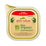Almo Nature Bio Organic - vanička pro psy s hovězím 100g výhodné balení 32ks