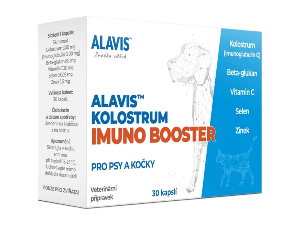 ALAVIS™ Kolostrum Imuno Booster 30 kapslí