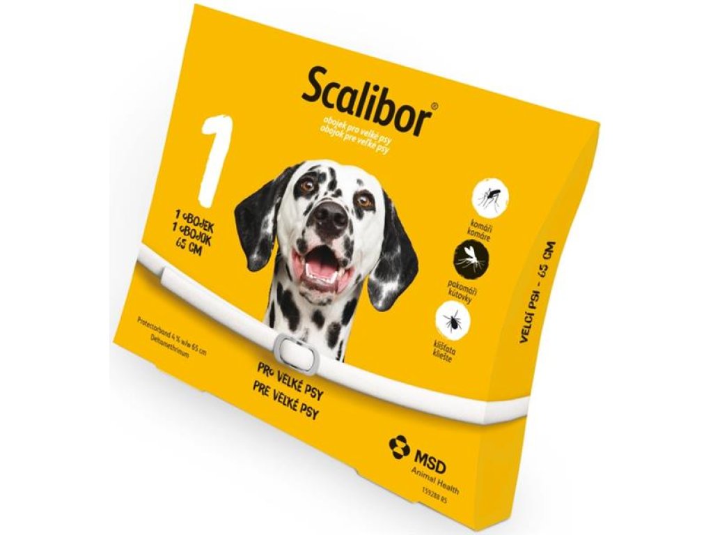 Scalibor antipar. obojek pro velké psy 65 cm