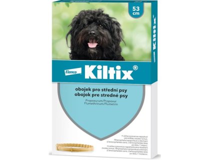 Kiltix obojek pro střední psy obojek 53cm 1 ks