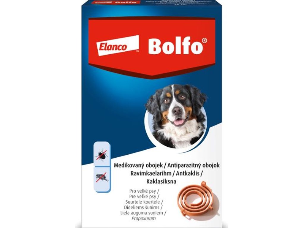 Bolfo obojek pro velké psy 1 obojek
