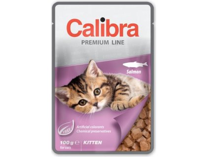 Calibra Cat kaps. Premium Kitten Salmon 100 g