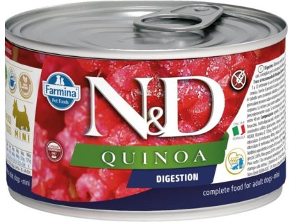 N&D QUINOA Dog konz. Digestion Lamb & Fennel Mini 140 g