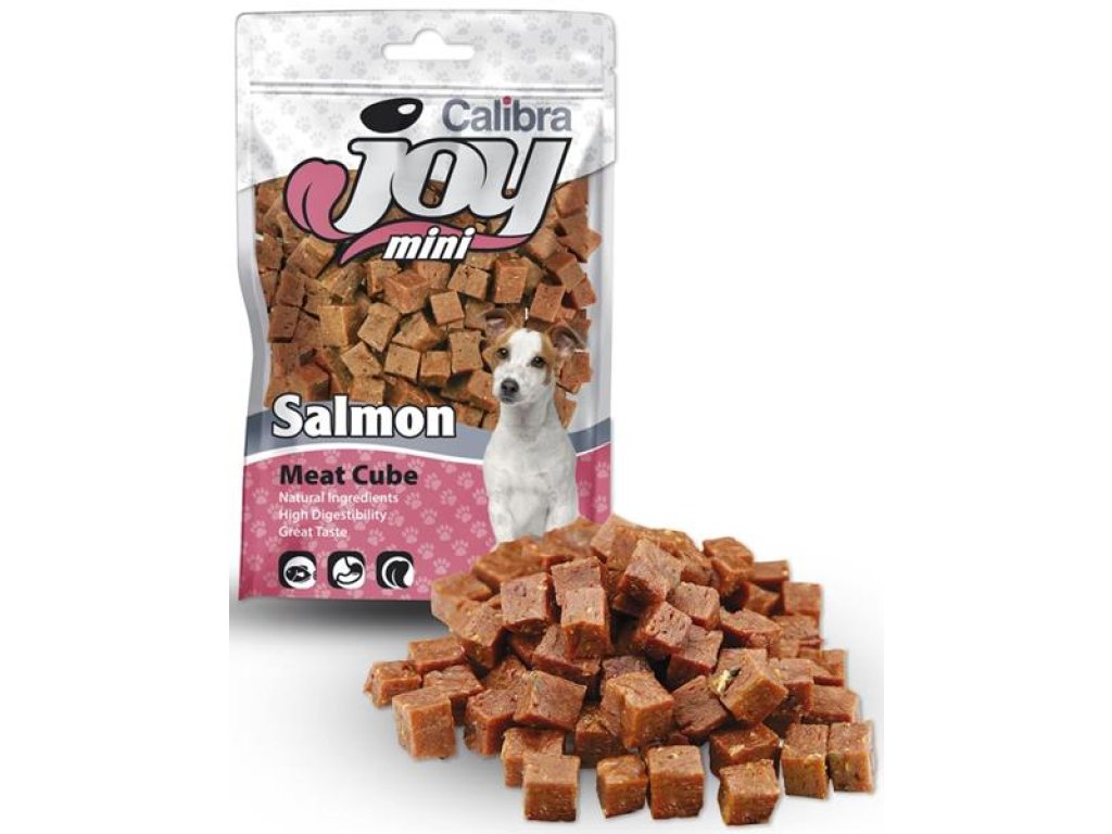 Calibra Dog Joy Mini Salmon Cube 70g