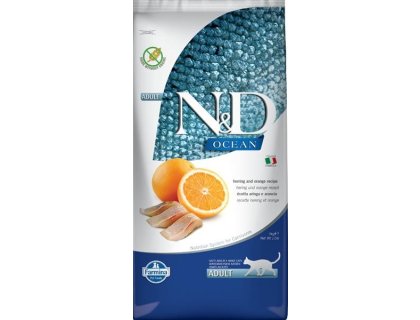 N&D OCEAN Cat GF Herring & Orange Adult 5 kg
