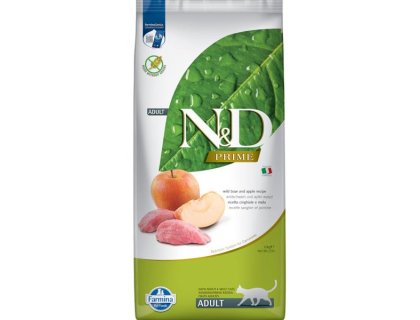 N&D PRIME Cat GF Wild Boar & Apple 10 kg