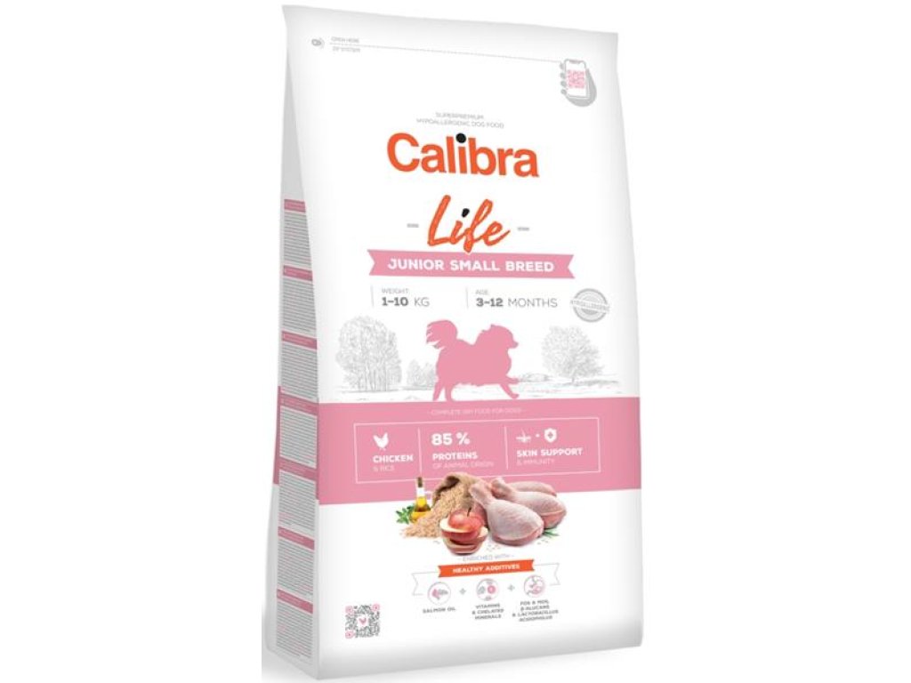 Calibra Dog Life Junior Small Breed Chicken 6 kg