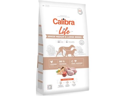 Calibra Dog Life Senior Medium & Large Chicken 12 kg