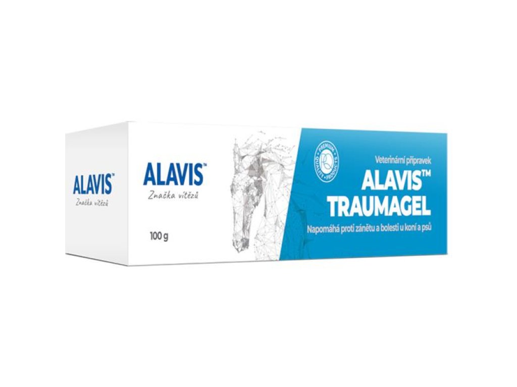 Alavis Traumagel pro psy a koně 100g