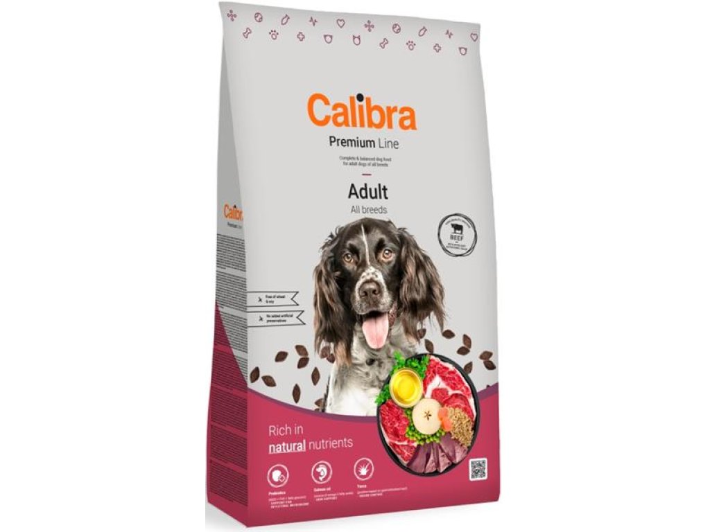Calibra Dog Premium Line Adult Beef 12 kg