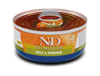 N&D PUMPKIN Cat konz. Duck & Pumpkin 70 g