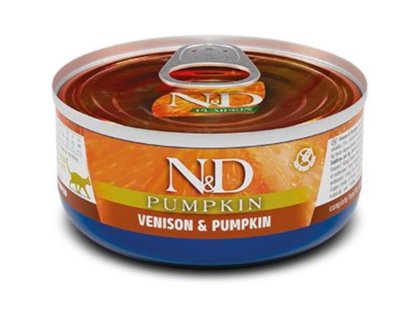 N&D PUMPKIN Cat konz. Venison & Pumpkin 70 g