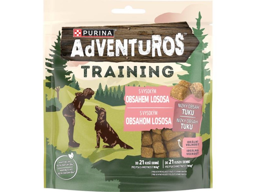 Adventuros snack dog - Training Salmon 115 g