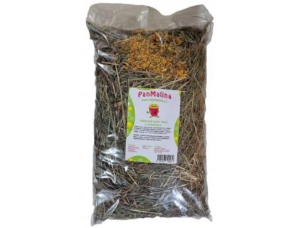 Seno luční výběrové PanMalina s měsíčkem 450g