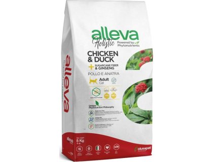ALLEVA HOLISTIC Cat Dry Adult Chicken&Duck Neutered 5kg