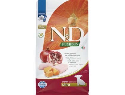 N&D PUMPKIN Dog GF Chicken & Pomegranate Puppy Mini 2,5 kg