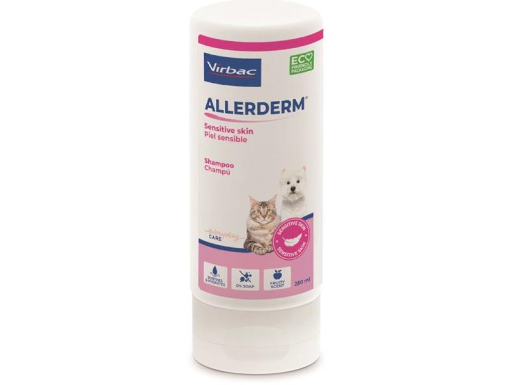 Allerderm šampon citlivá kůže 250ml