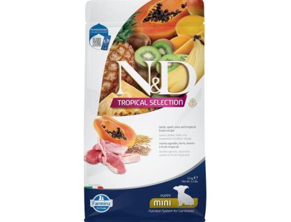 N&D TROPICAL SELECTION Dog LG Lamb Puppy Mini 1,5 kg