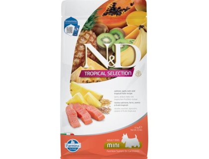 N&D TROPICAL SELECTION Dog LG Salmon Adult Mini 1,5 kg