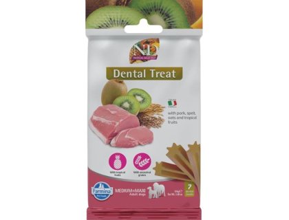 N&D TROPICAL Dog Dental Snack Pork Medium & Maxi 100 g