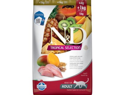N&D TROPICAL SELECTION Cat LG Chicken 4+1 kg