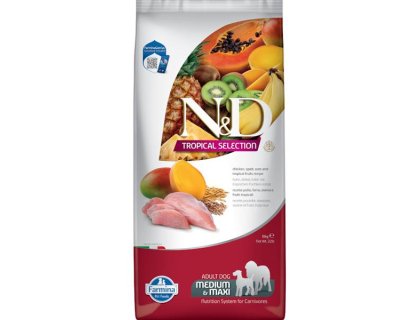 N&D TROPICAL SELECTION Dog LG Chicken Adult Medium & Maxi 10 kg
