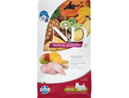 N&D TROPICAL SELECTION Dog LG Chicken Adult Mini 1,5 kg