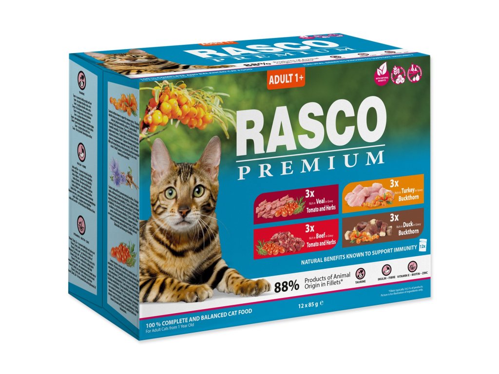 Kapsička Rasco Premium Adult Multi 12x85g