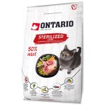 Krmivo Ontario Cat Sterilised Lamb 0,4kg