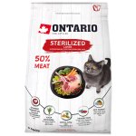 Krmivo Ontario Cat Sterilised Lamb 0,4kg