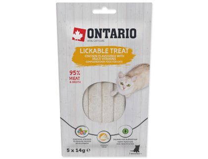 Pochoutka Ontario lízací kuře + multivitamin 5x14g