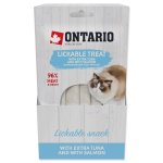 Pochoutka Ontario lízací extra tuňák a losos 5x14g