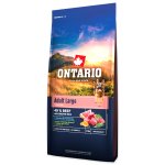 Krmivo Ontario Adult Large Beef & Brown Rice 12kg