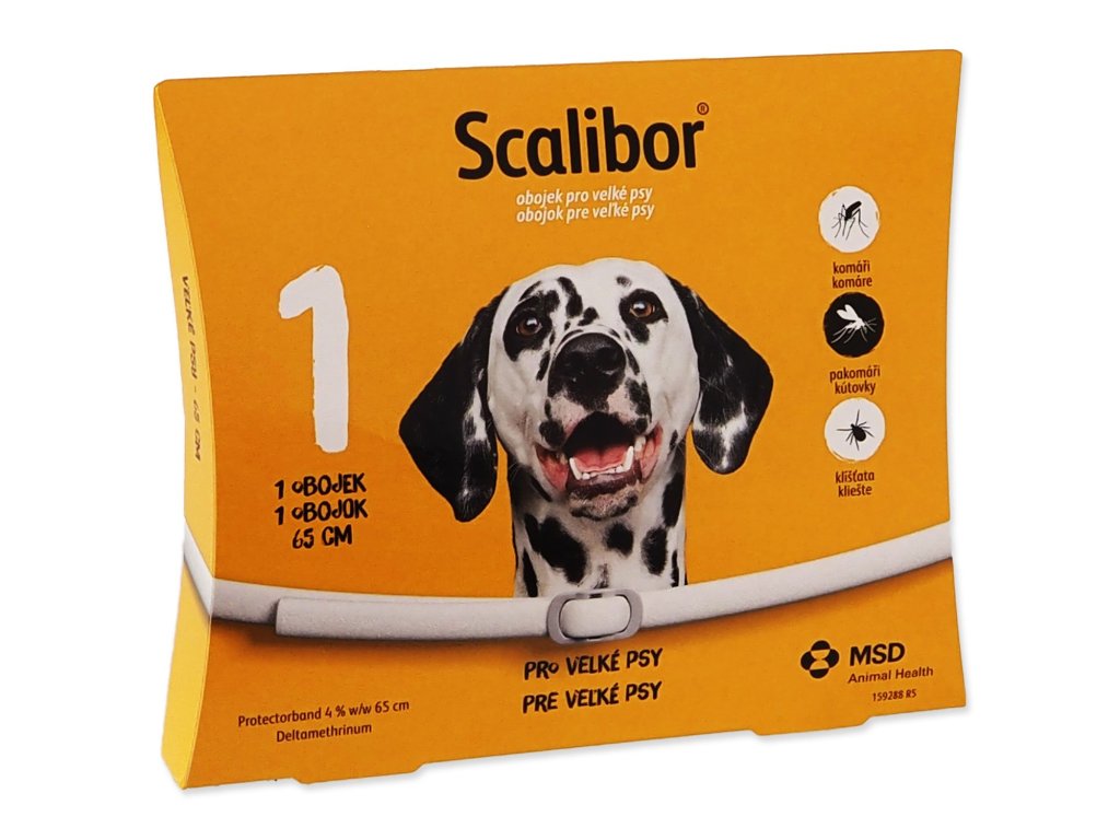 Obojek Scalibor antiparazitní 65cm !