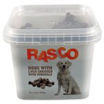 Pochoutka Rasco kost kalciová s játry 2,5cm 550g