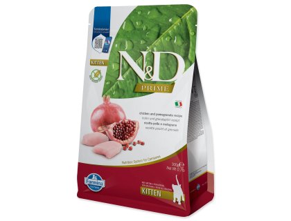 Krmivo N&D Kitten Prime Chicken & Pomegranate 0,3kg