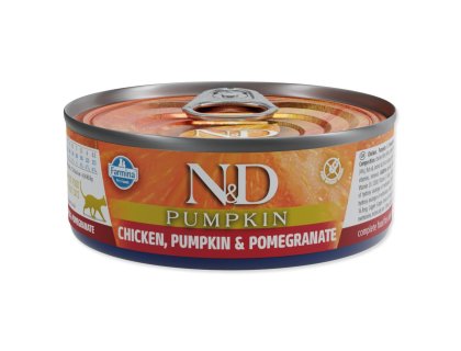 Konzerva N&D Cat Chicken, Pumpkin & Pomegranate 70g