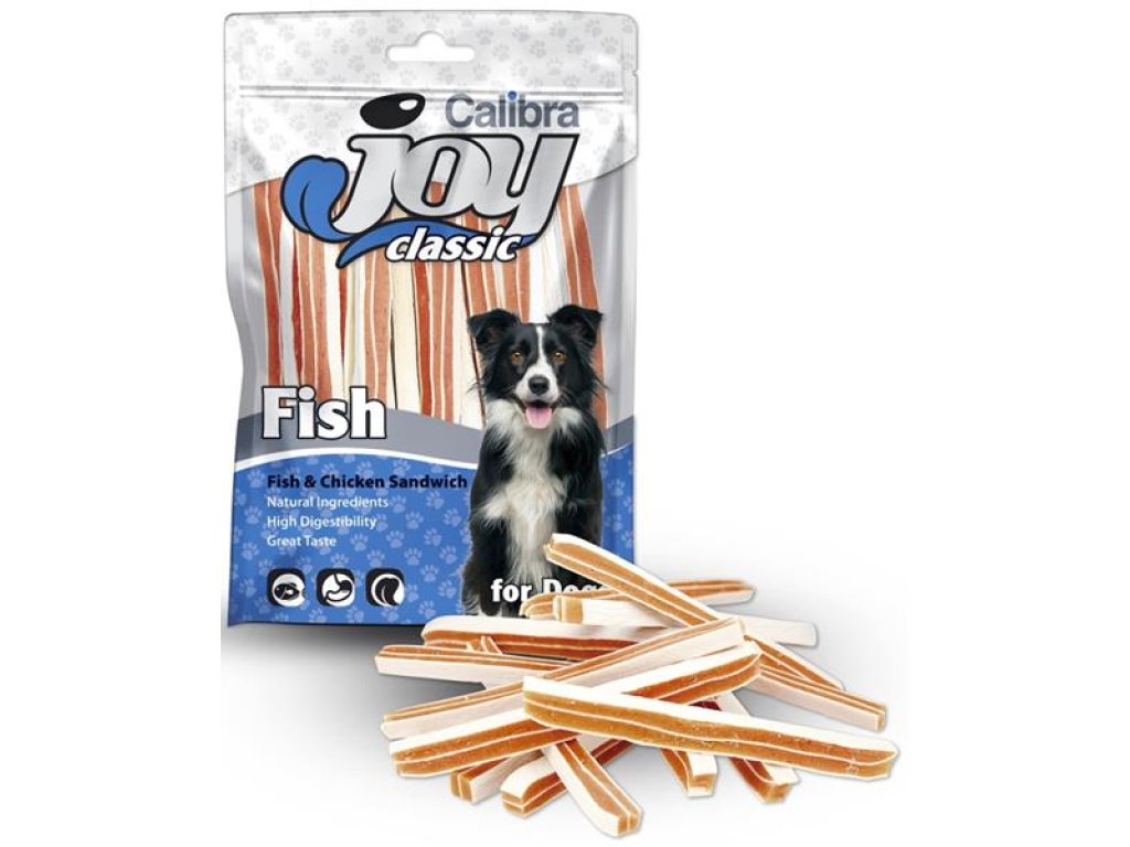 Calibra Dog Joy Classic Fish&Chicken Sandwich 80g