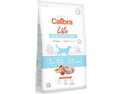 Calibra Dog Life Junior Medium Breed Chicken 2,5 kg