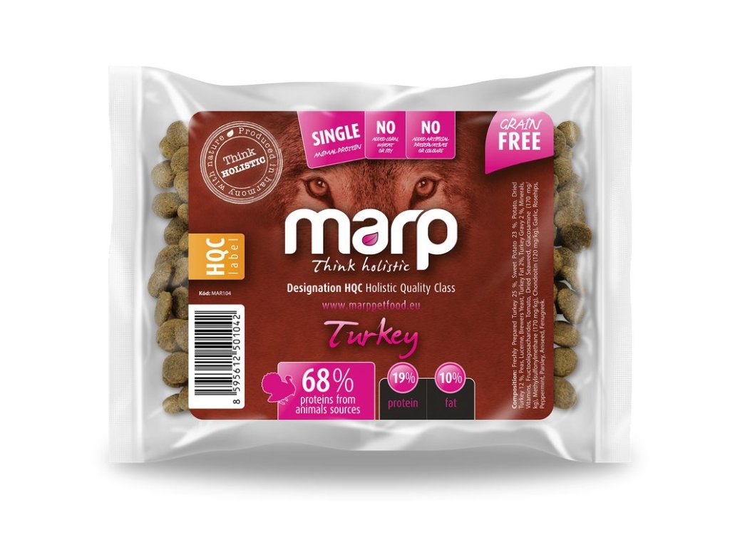 Marp Holistic Turkey S&L - krůtí senior&light bez obilovin vzorek 70g